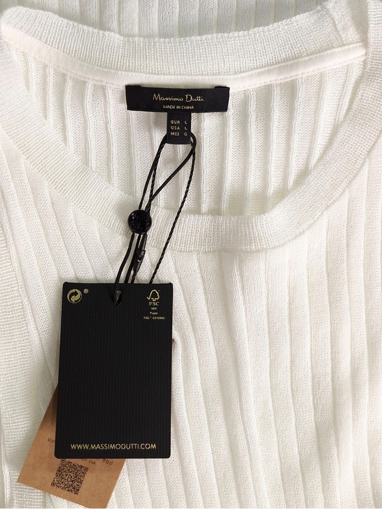 Massimo Dutti 마시모두띠 슬리브리스 EUR L (새상품) [A289] 4