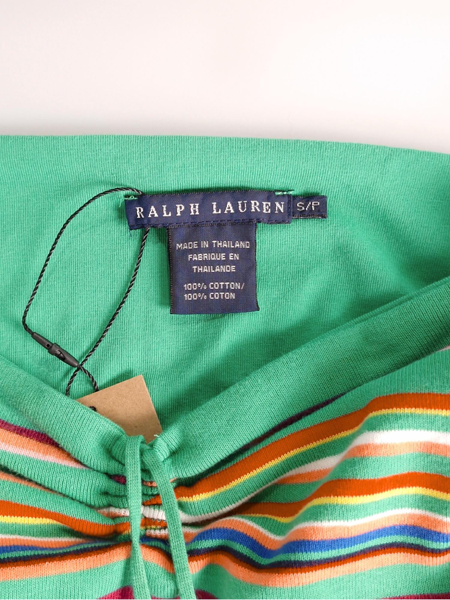 RALPH LAUREN 랄프 로렌 스트라이프 튜브탑 S [A303] 4
