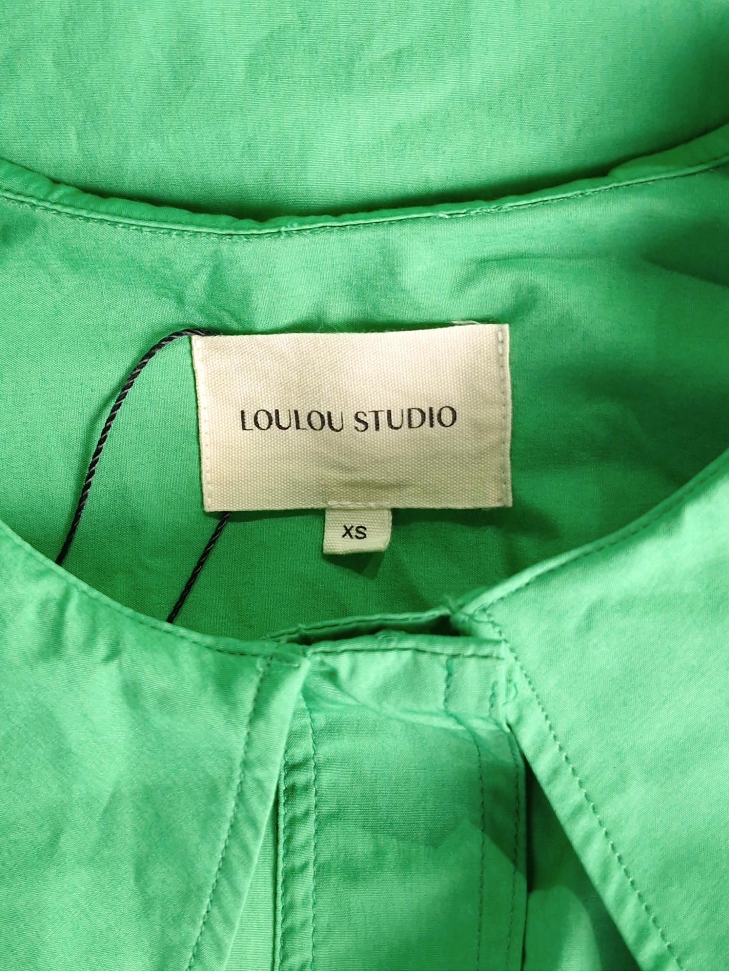 LOULOU STUDIO 루루스튜디오 민소매 코튼 원피스 XS [A305] 4