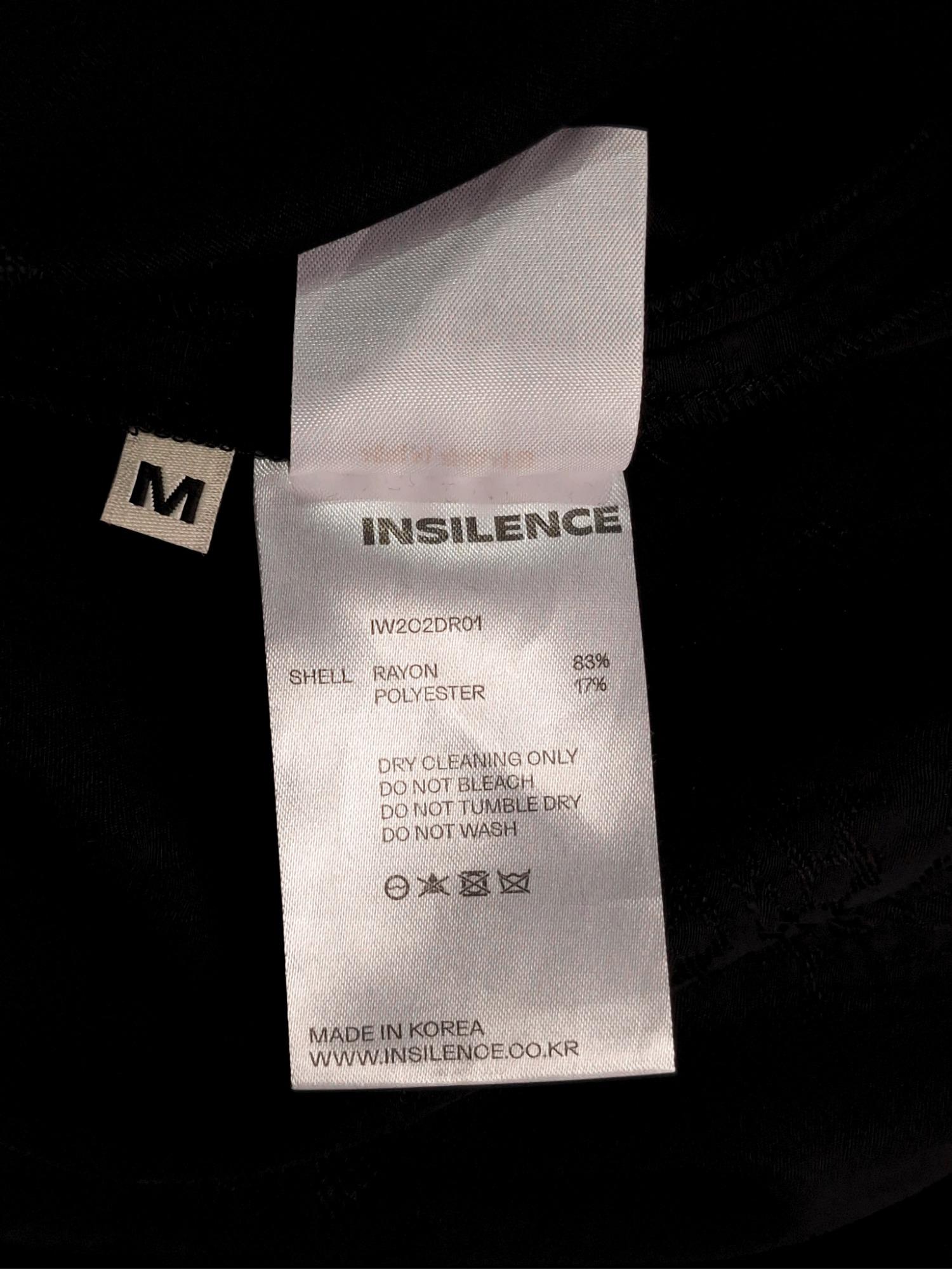 INSILENCE 인사일런스 자카드 민소매 원피스 M [PA073] 5
