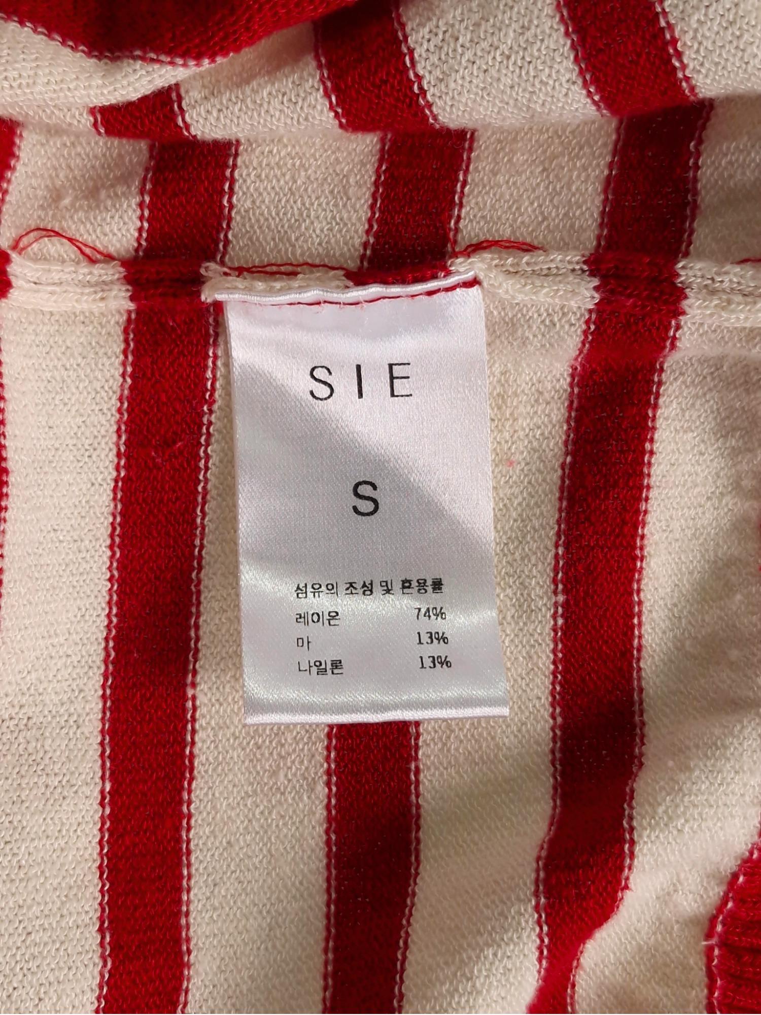 Siero 시에 스트라이프 니트탑 S [PA077] 5
