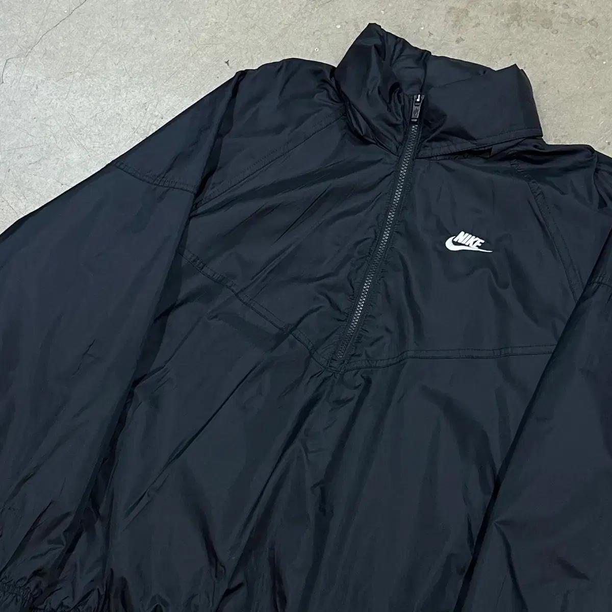 XL 나이키 블랙 내장 후드 바람막이 2