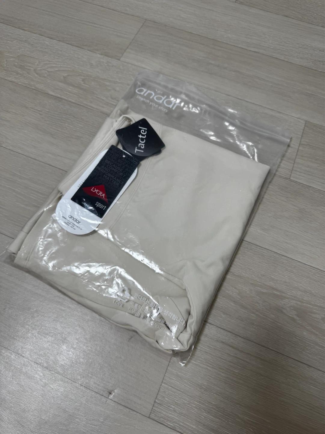 택달린 새상품 안다르 에어쿨링 세미 와이드 레깅스 롱S 4