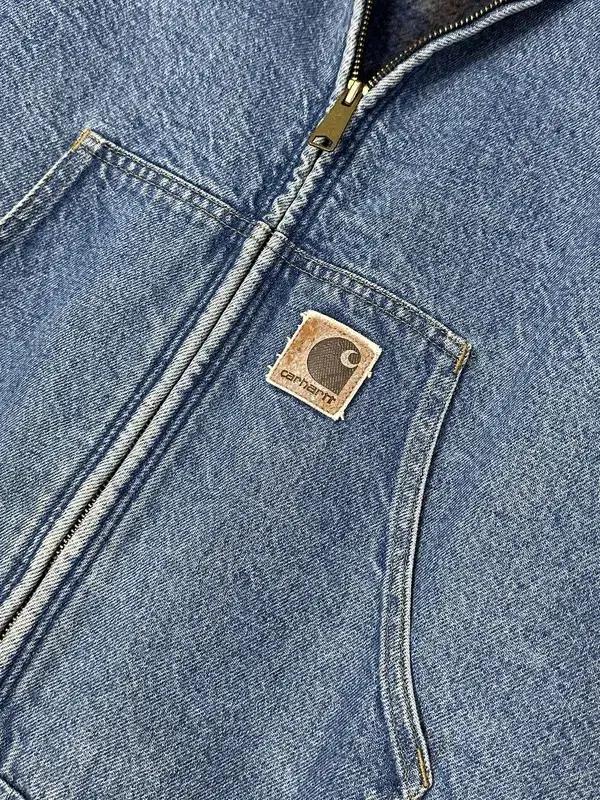 [M] CARHARTT 90s JB1198 액티브 데님후드자켓 4