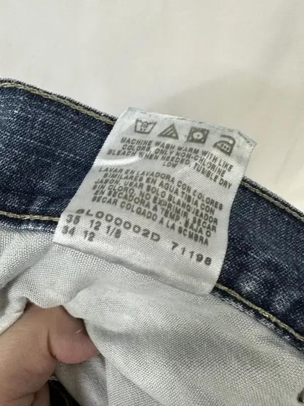 [33L] LEE 빈티지 카펜터 원포켓 데님쇼츠 7