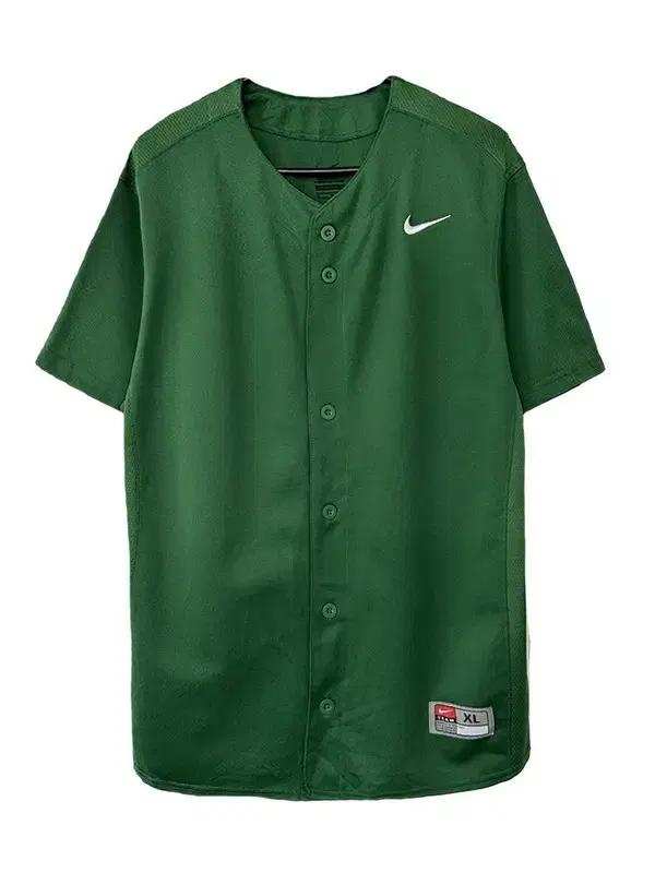 [XL] NIKE 나이키 자수로고 베이스볼저지 그린 2