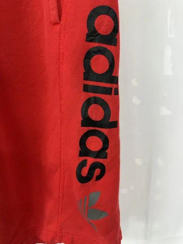 [L] ADIDAS 아디다스 레터링로고 밴딩 스웻쇼츠 4