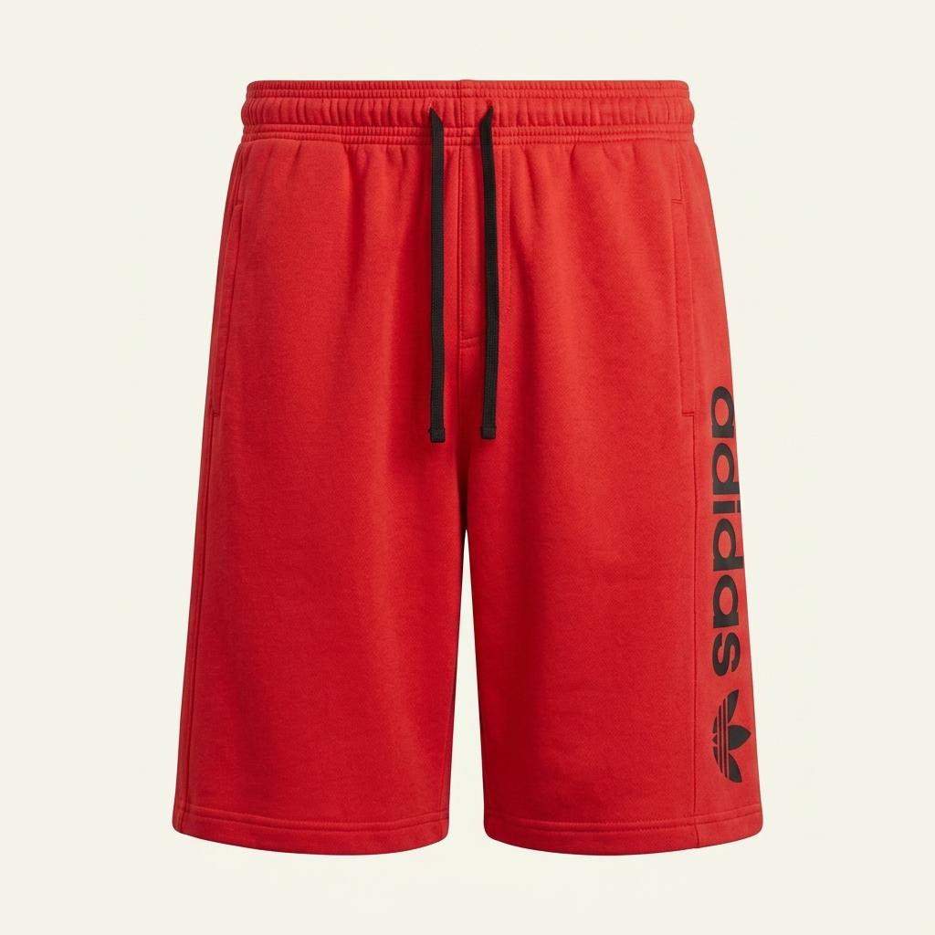 [L] ADIDAS 아디다스 레터링로고 밴딩 스웻쇼츠