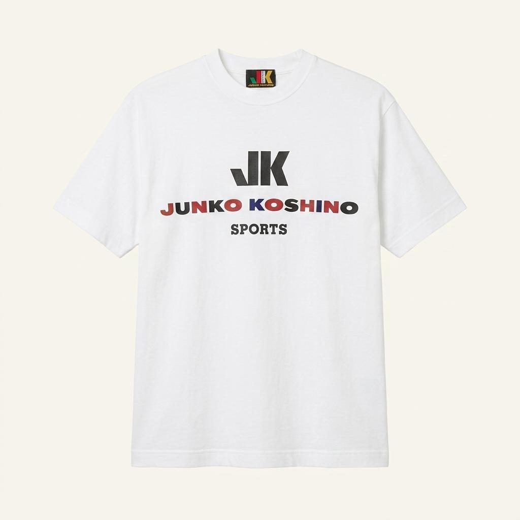 준코 코시노 스포츠 반팔 티셔츠 Made in JAPAN 1