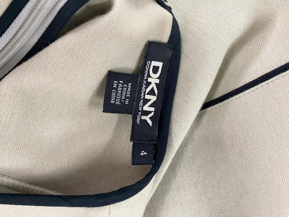 DKNY 실크 트리밍 시프트 드레스 9