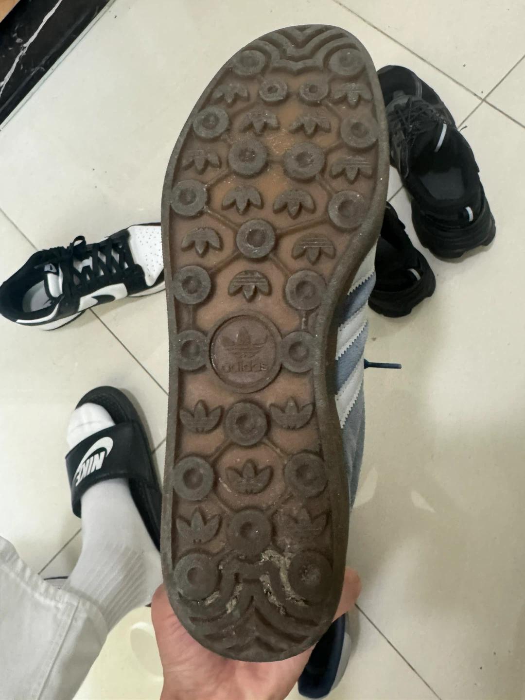 아디다스 가젤 블루 스웨이드 운동화 280 7