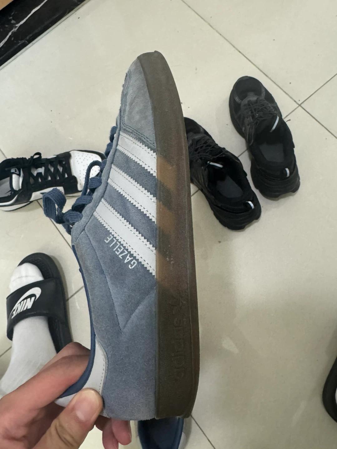 아디다스 가젤 블루 스웨이드 운동화 280 6