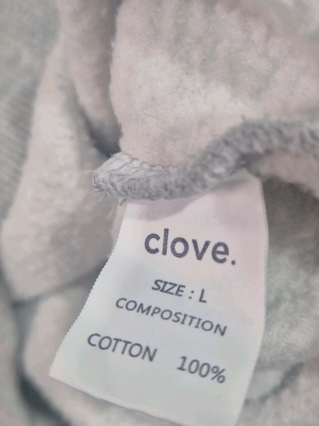 clove클로브 그레이 기모 반집업 L사이즈 5