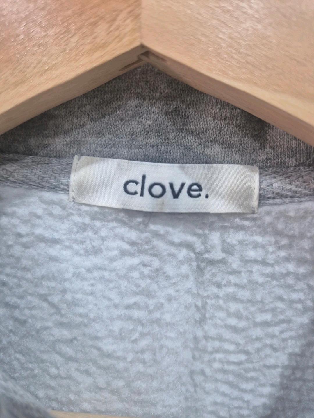 clove클로브 그레이 기모 반집업 L사이즈 4