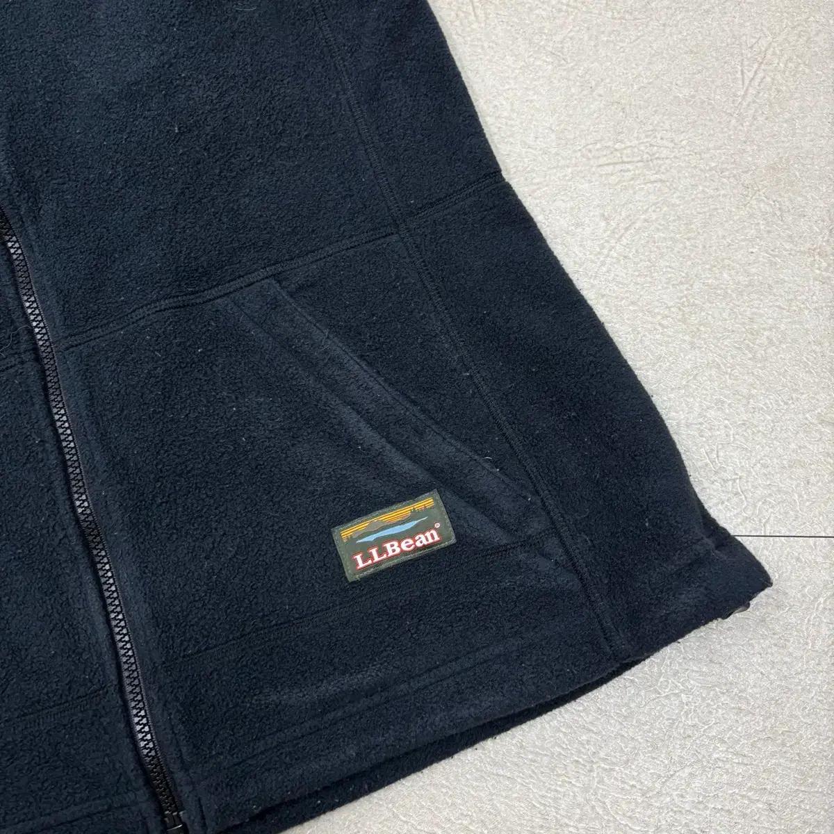 LLbean 스뮬로고 플리스 베스트 3