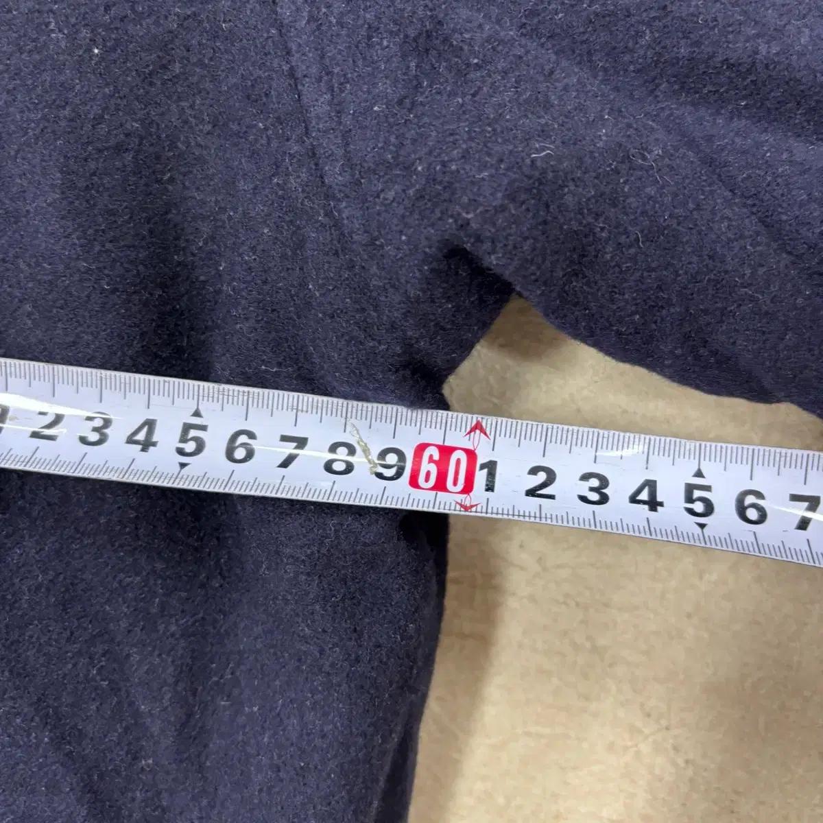 휠라 스몰로고 네이비 모직 자켓 6