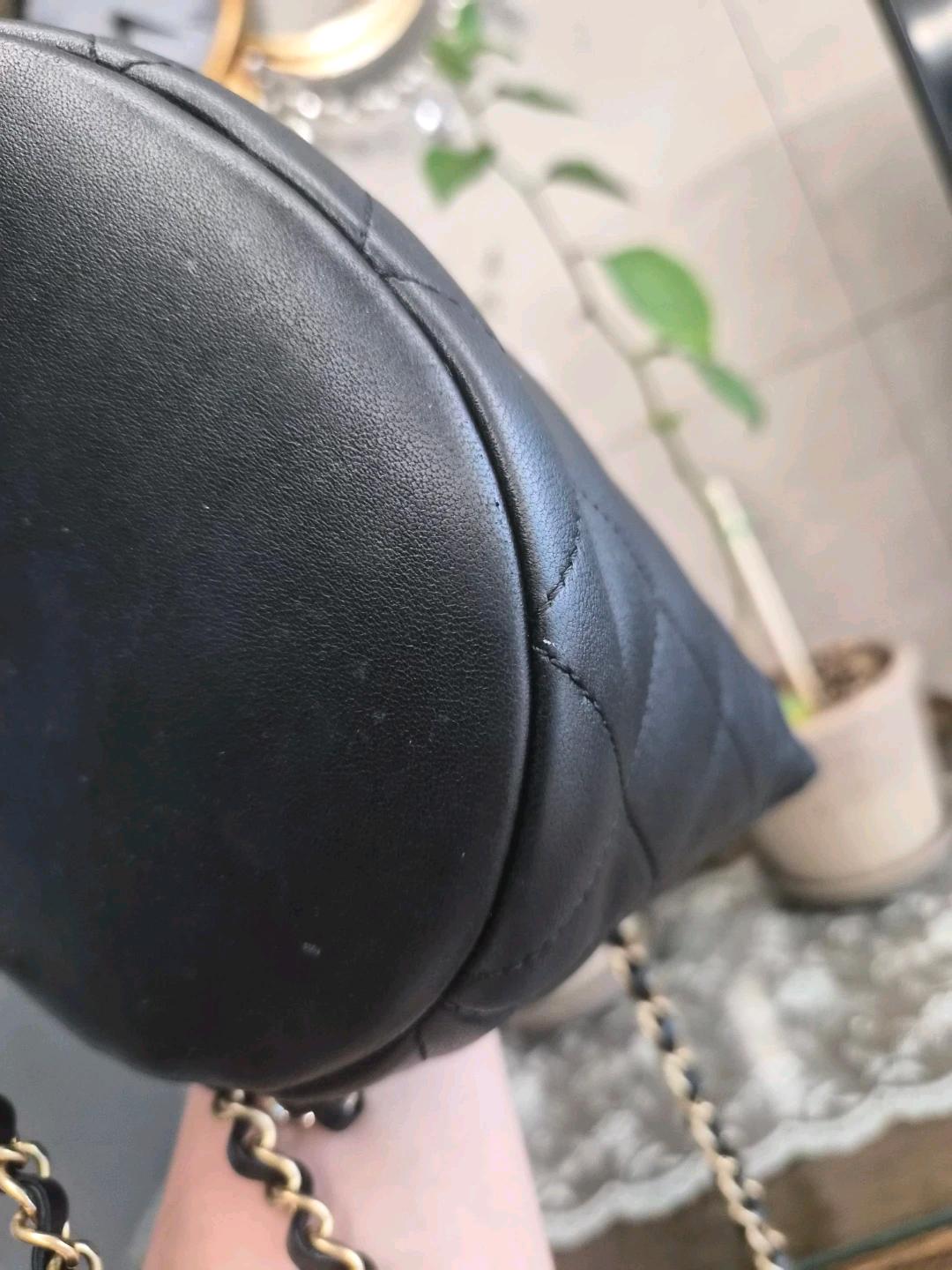 샤넬 탑핸들 블랙 백팩 6