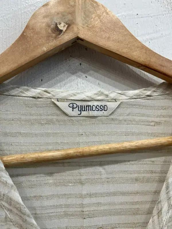 Pyumosso 레이온 롱 슬리브리스 버튼 원피스 5