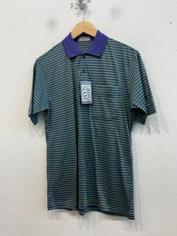 먼싱웨어 스트라이프 카라티 미사용품 MADE IN JAPAN 2