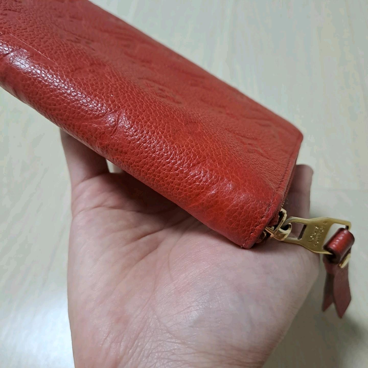 [100%/정품] 루이비통 모노그램 앙프렝뜨 시크릿 장지갑, 루이비통지갑,루이비통장지갑 9