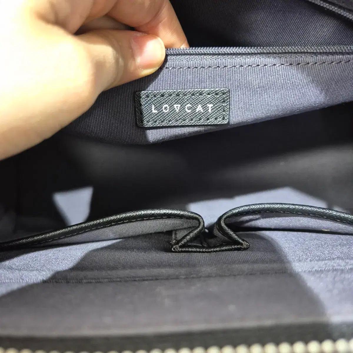 러브캣 블랙 토트백 8