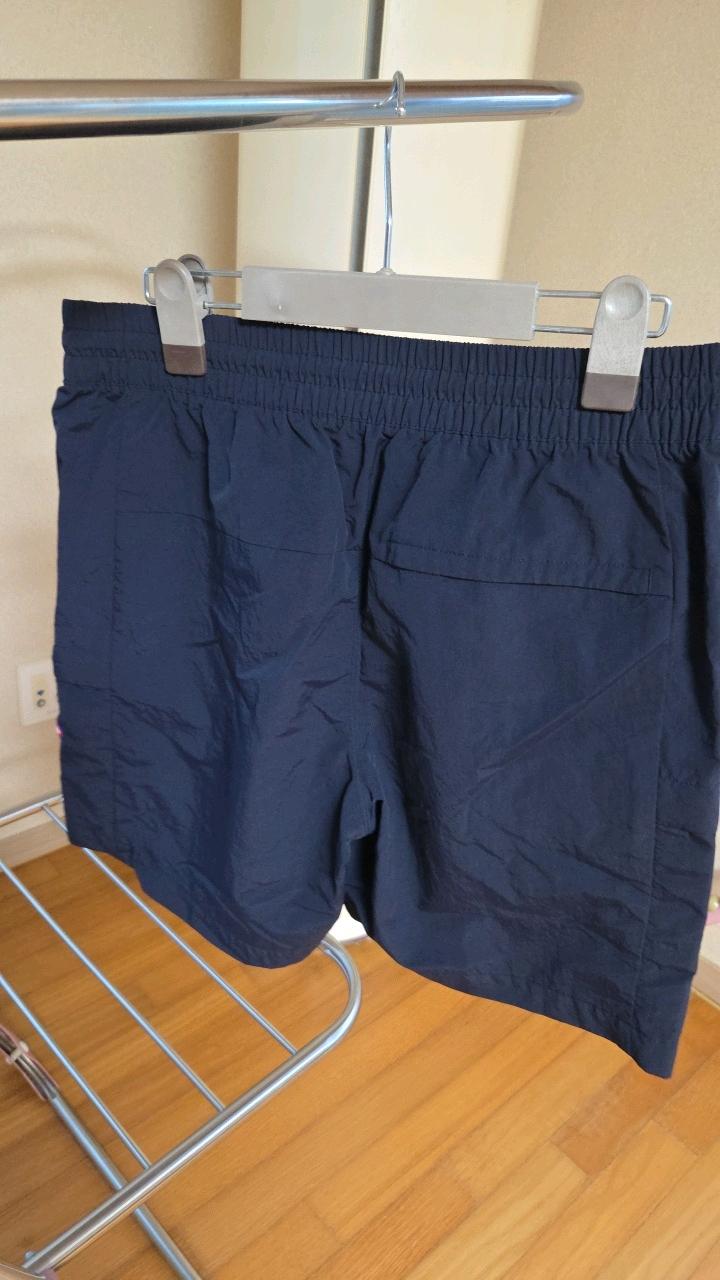 휠라 나일론 하프 팬츠 반바지 네이비 4