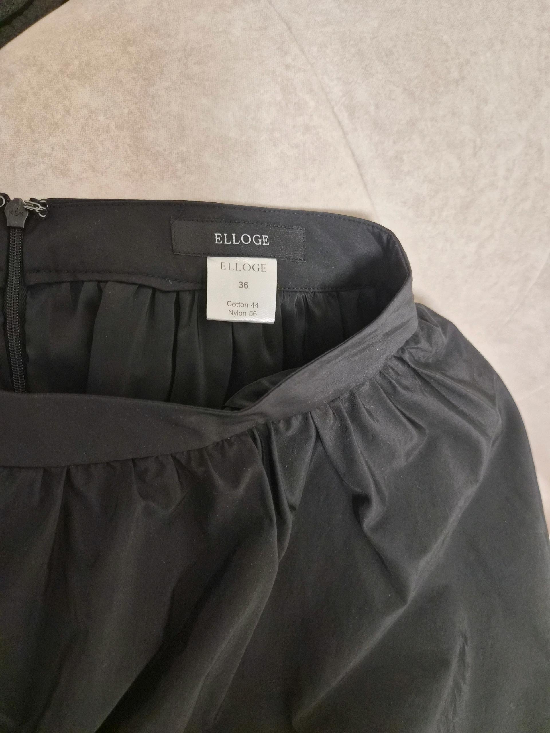 ELLOGE Joy Puffball Skirt 엘로주 조이 퍼프볼 스커트 블랙 4