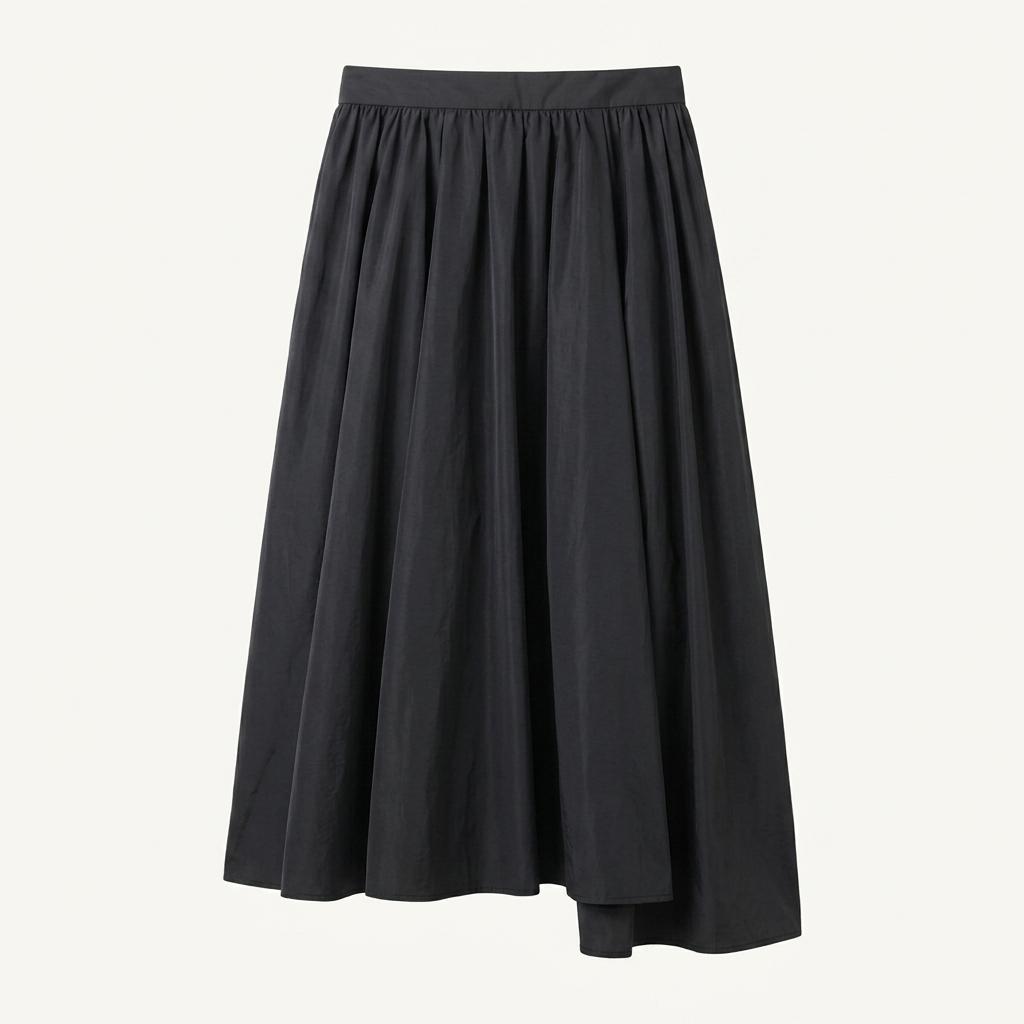 ELLOGE Joy Puffball Skirt 엘로주 조이 퍼프볼 스커트 블랙 1