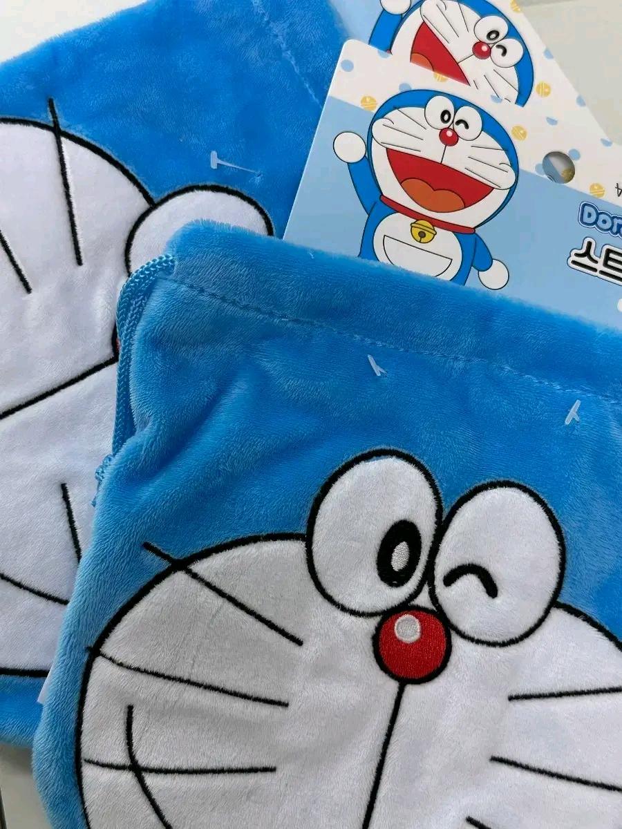 다이소 도라에몽 키링 파우치 1개 스트링파우치 2개(새상품) 3