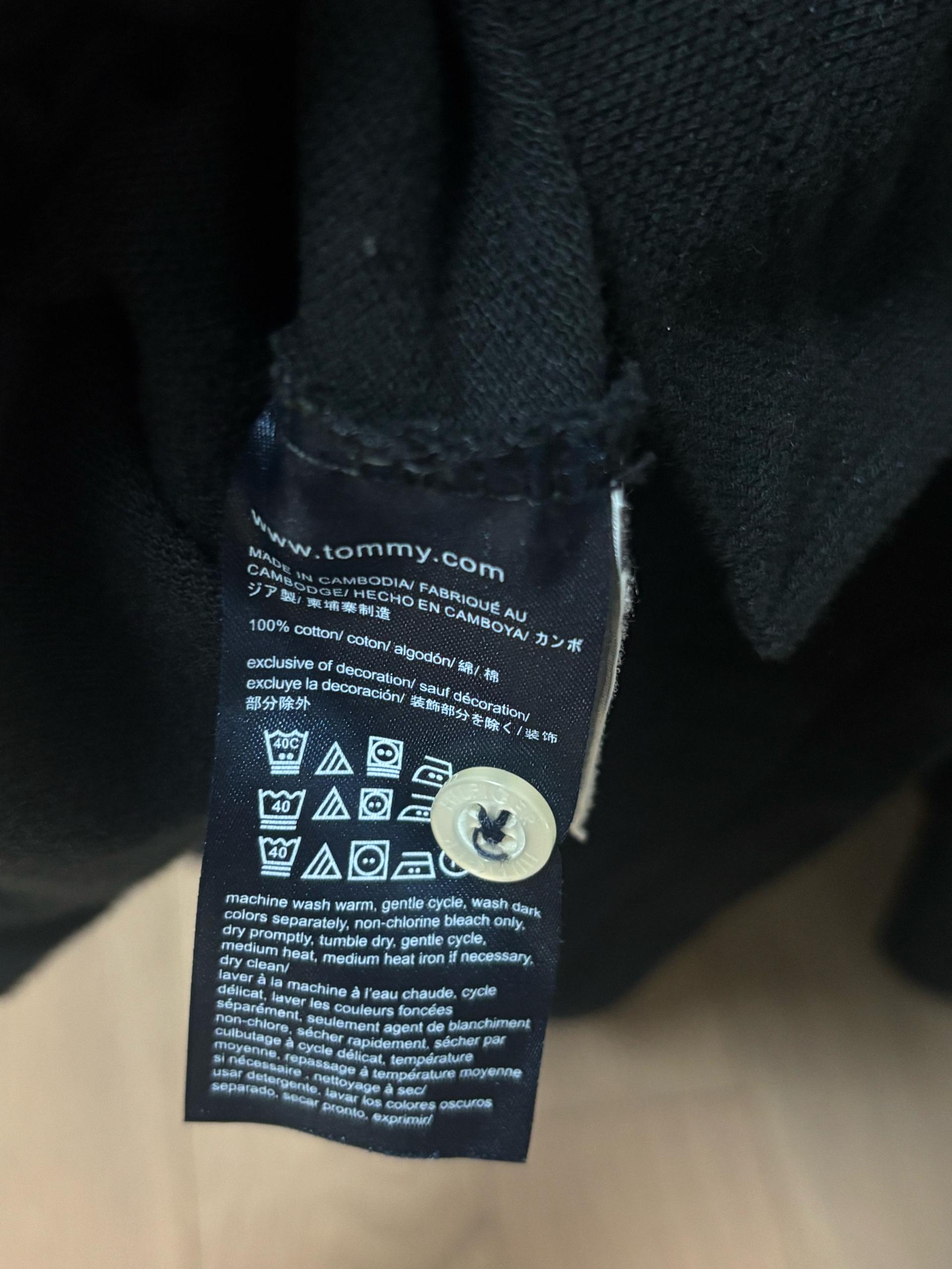 타미힐피거 남성 긴팔 카라티 블랙 6
