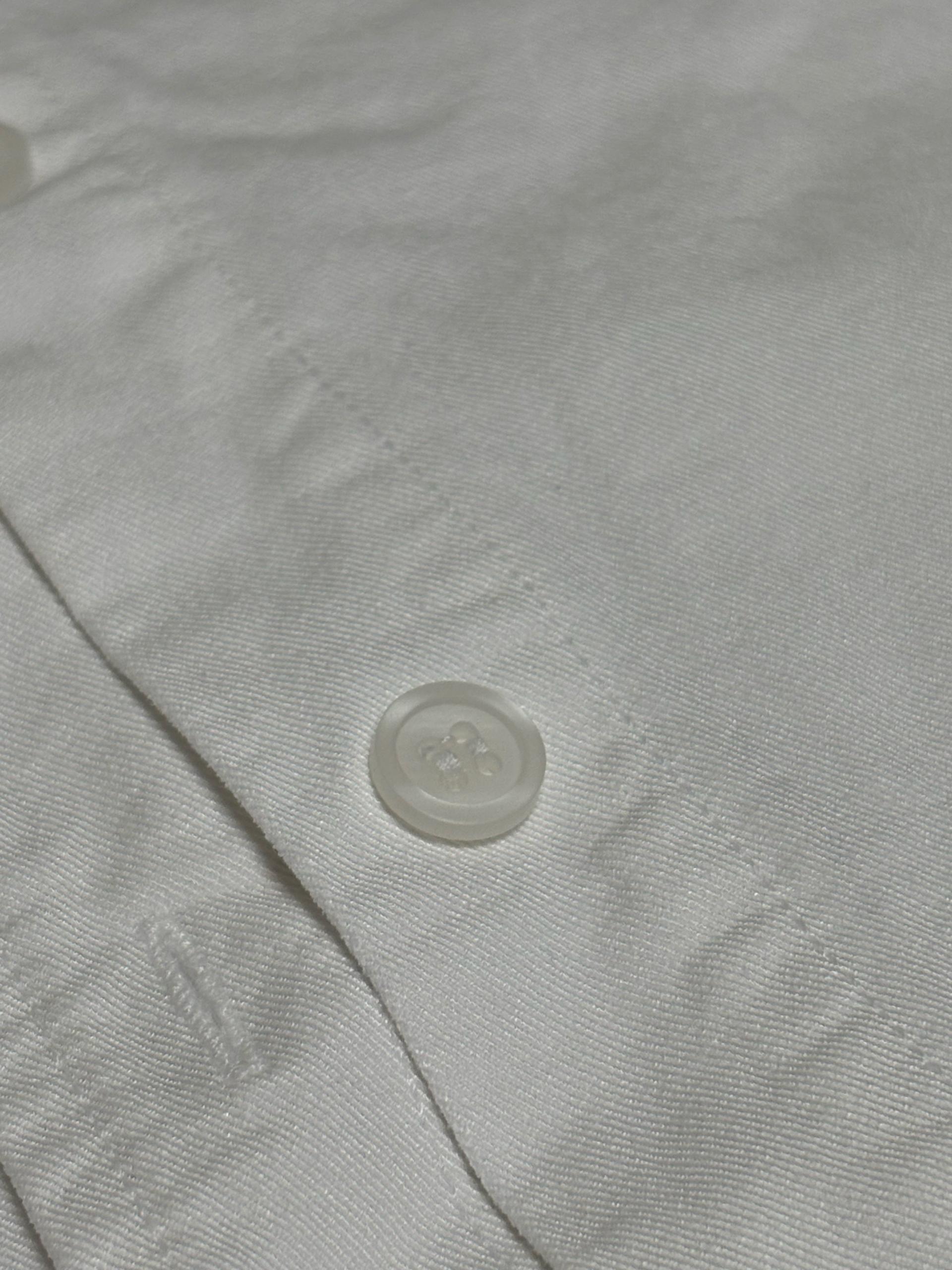 몽돌 FW 크롭 긴팔 셔츠 화이트 MDSH011WHITE 5