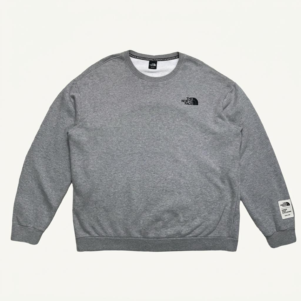 THE NORTH FACE 고 투 스웻셔츠 멜란지 그레이 2XL 1