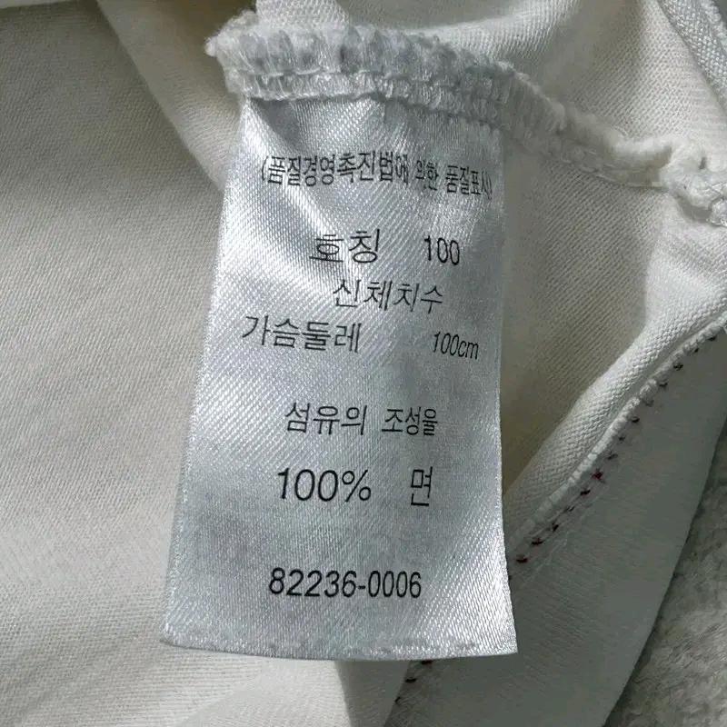 LEVI'S 자수 프린팅 티셔츠 L 8
