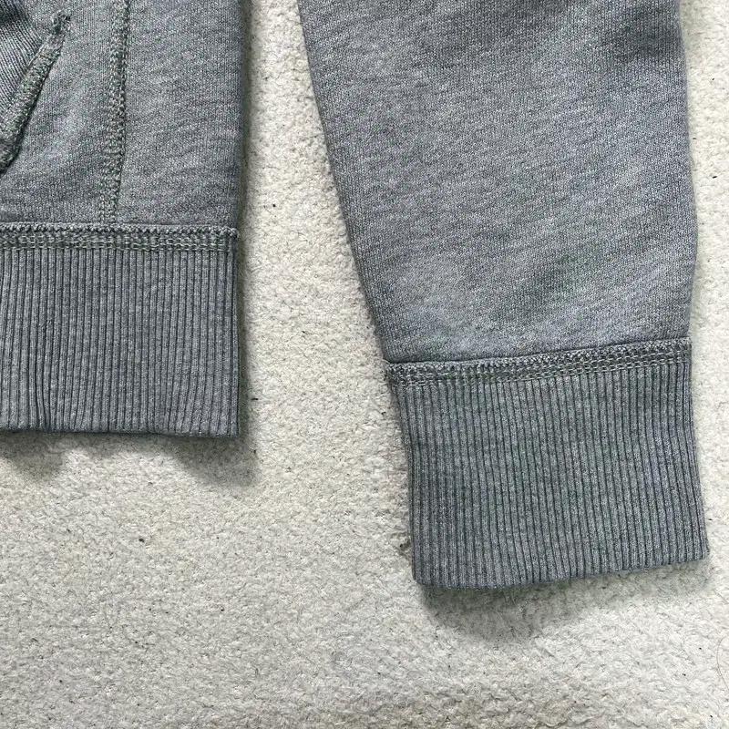 ABERCROMBIE & FITCH 로고 후드집업 그레이 L 5