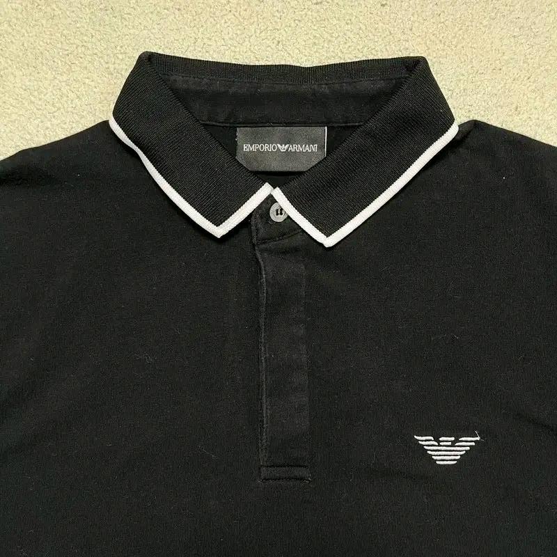 EMPORIO ARMANI 카라티 블랙 M 3
