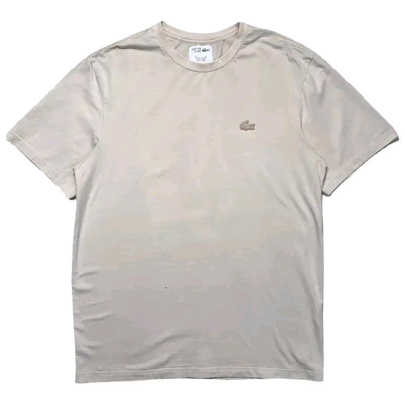 LACOSTE 반팔 티 베이지 XL 2