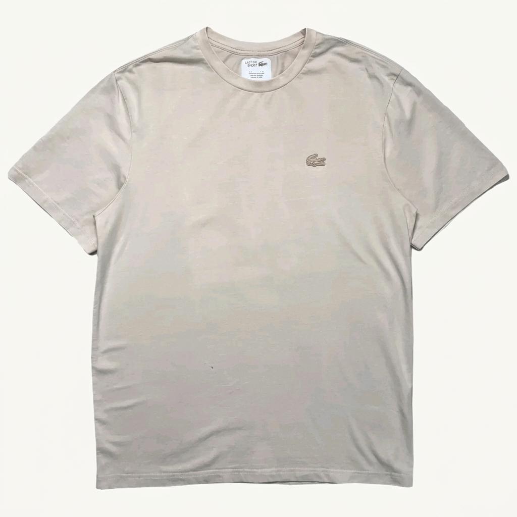 LACOSTE 반팔 티 베이지 XL 1