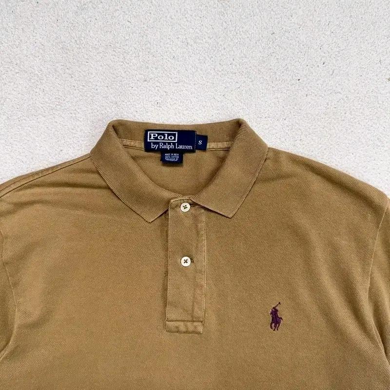 RALPH LAUREN PK 반팔 셔츠 베이지 S 4