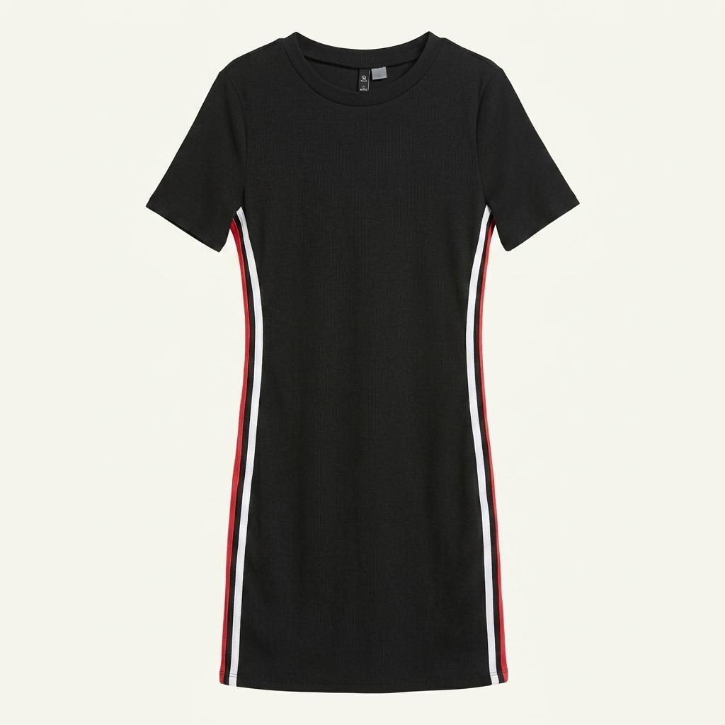 H&M 사이드 라인 미니 원피스