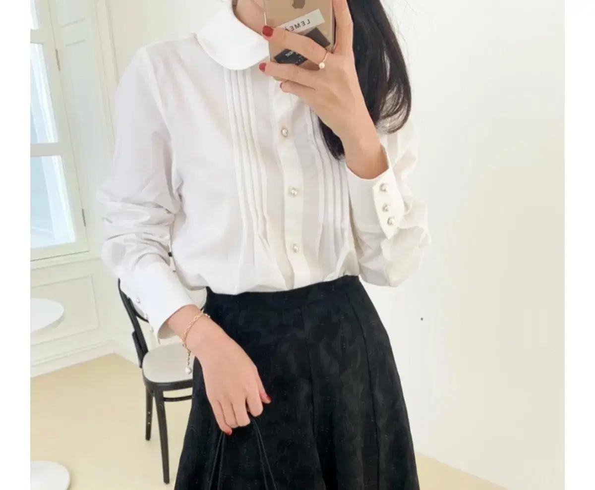 르미아 lemea 진주 셔츠 2