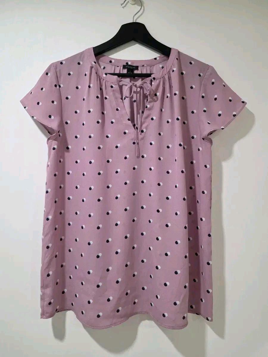 Ann Taylor 도트 무늬 블라우스 2