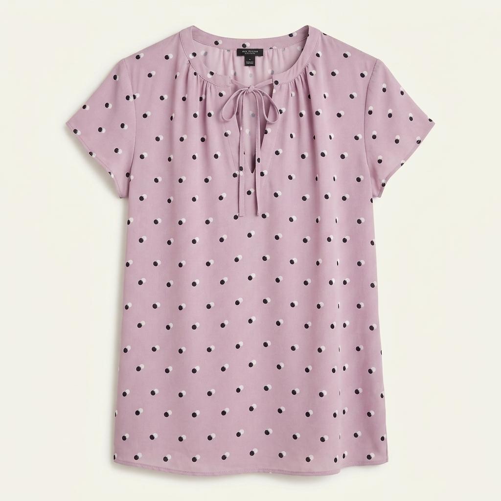 Ann Taylor 도트 무늬 블라우스 1