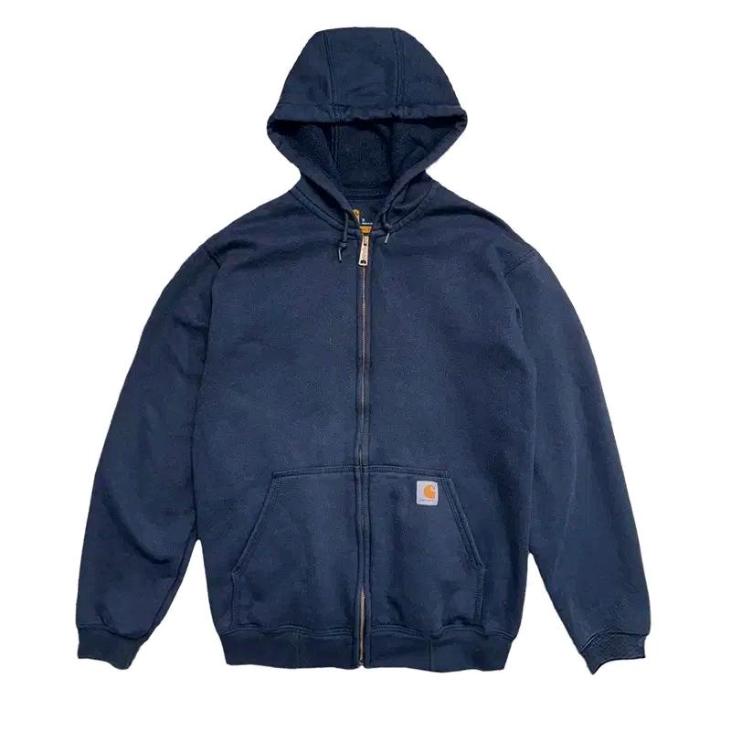 CARHARTT 미드 웨이트 오리지널 핏 후드 집업 네이비 S 2