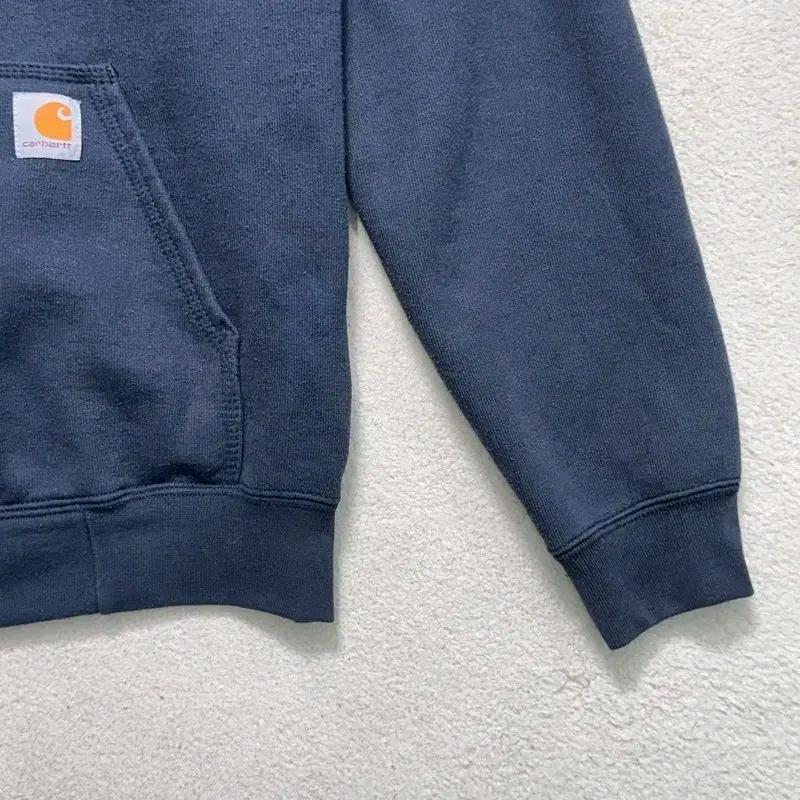 CARHARTT 미드 웨이트 오리지널 핏 후드 집업 네이비 S 7