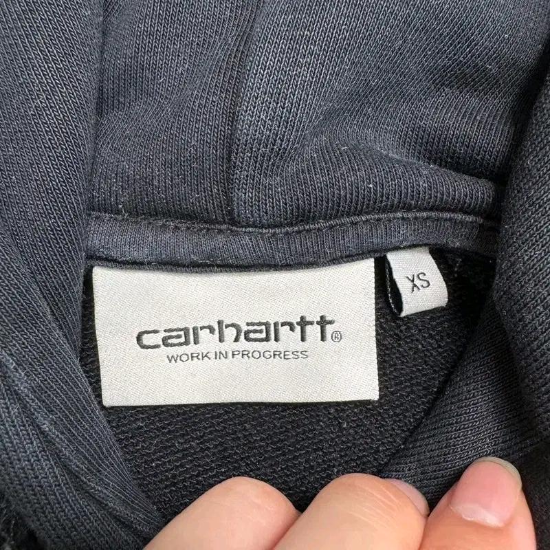 CARHARTT WIP 체이스 후드 블랙 XS 4