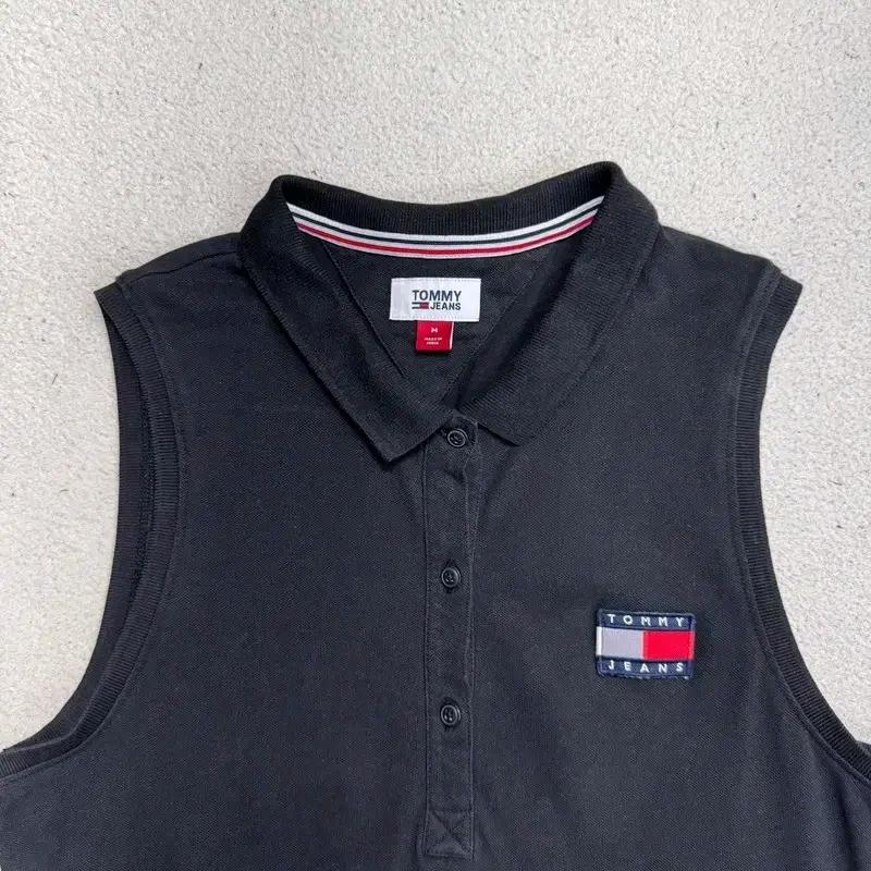 TOMMY JEANS 민소매 원피스 블랙 M 4