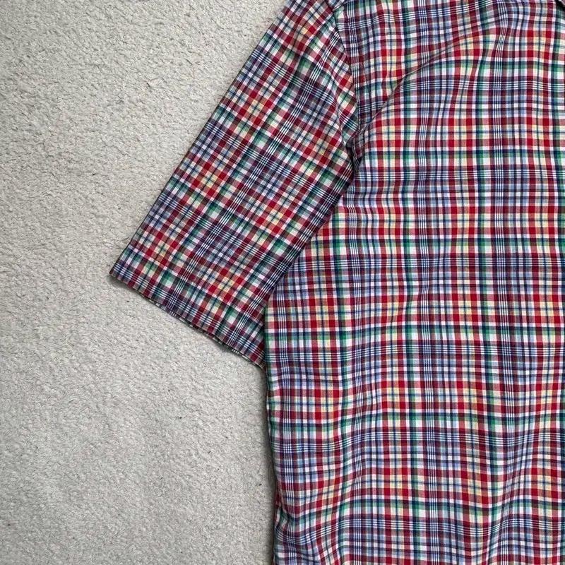 RALPH LAUREN 체크 반팔 셔츠 XL 8