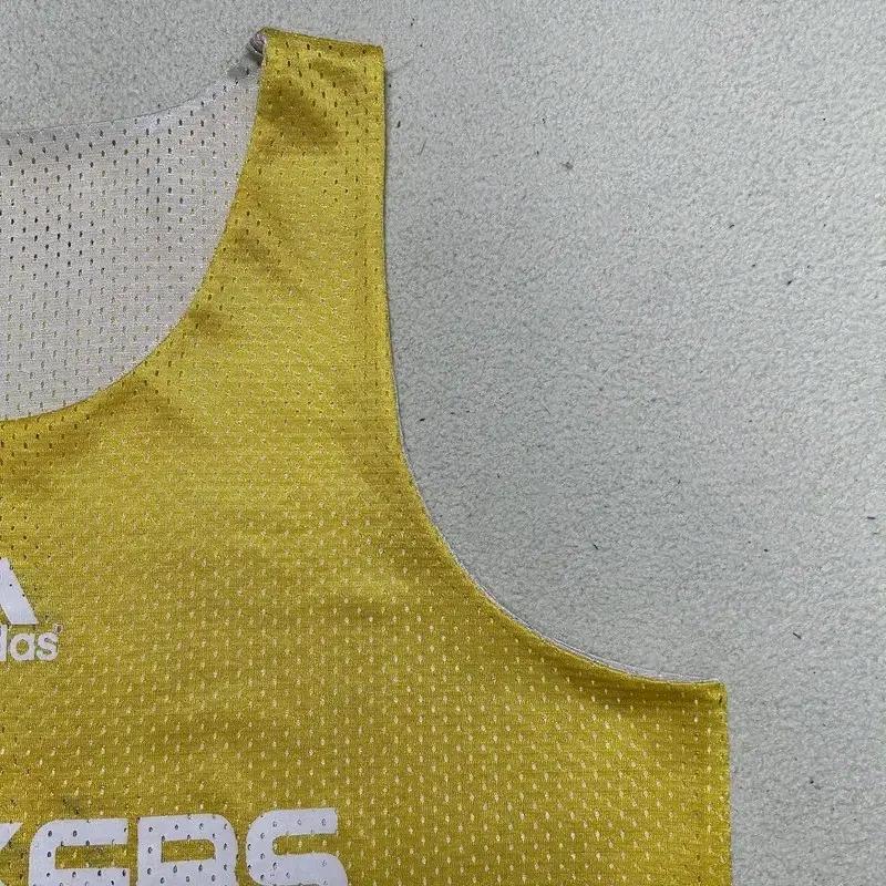 ADIDAS x NBA Lakers 리버시블 탱크탑 옐로우 L 4