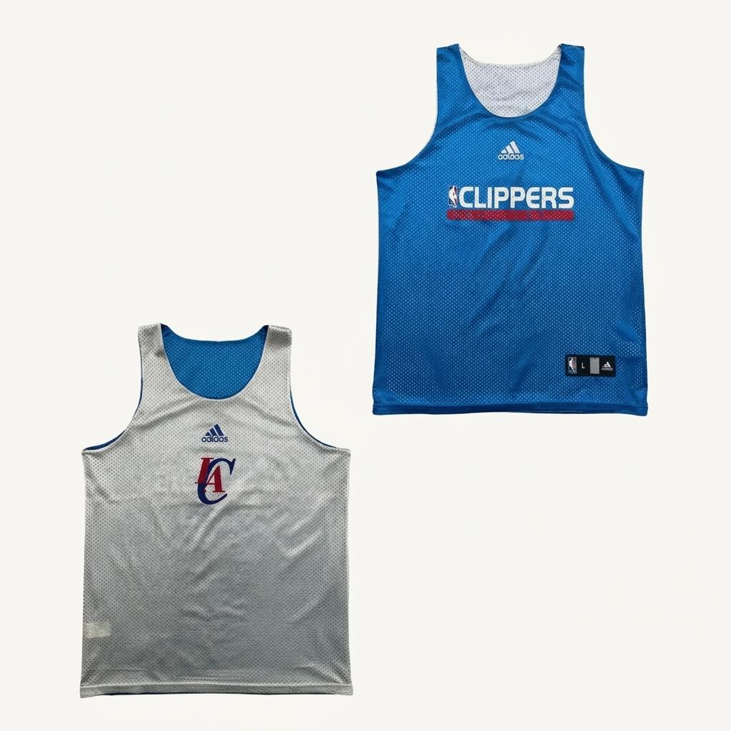 ADIDAS x NBA Lakers 리버시블 탱크탑 블루 L 1