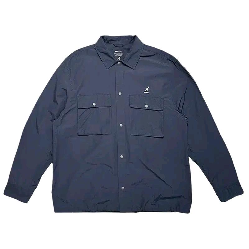 KANGOL 바람막이 셔츠 자켓 네이비 100 2